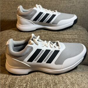 Adidas Tech Response SL Mens Golf White and Gray Shoes Size 7 NWOT